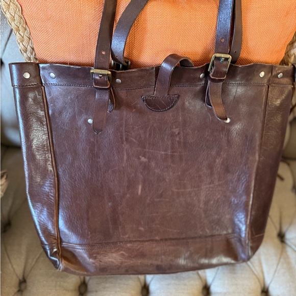 Ralph Lauren Brown Leather Crossbody/Shoulder Bag - Picture 2 of 8